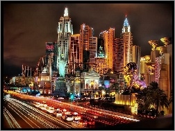 Ulica, Las Vegas, Miasto, Światła